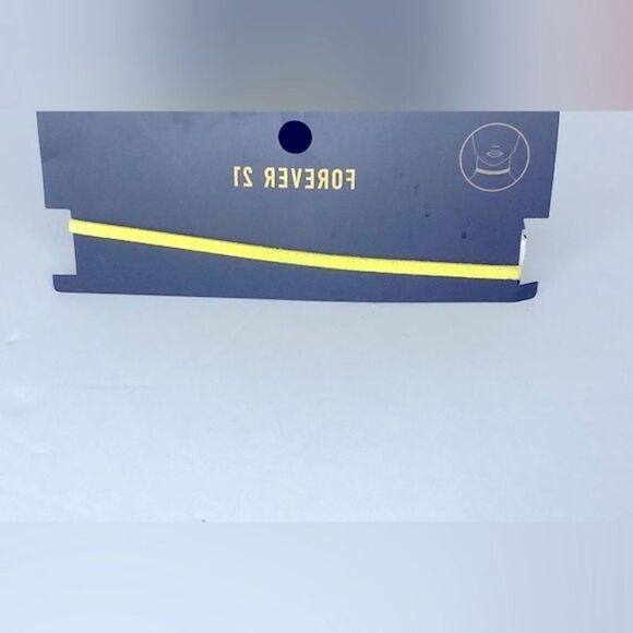 NEW…Neon Yellow choker OS (one size) from Forever21 - Picture 1 of 1